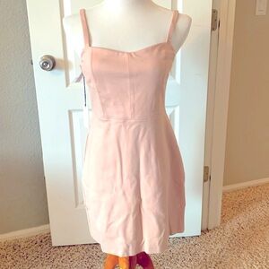 BABATON Blush Pink Honeywell Mini Dress